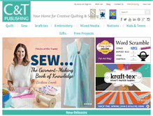 Tablet Screenshot of ctpub.com